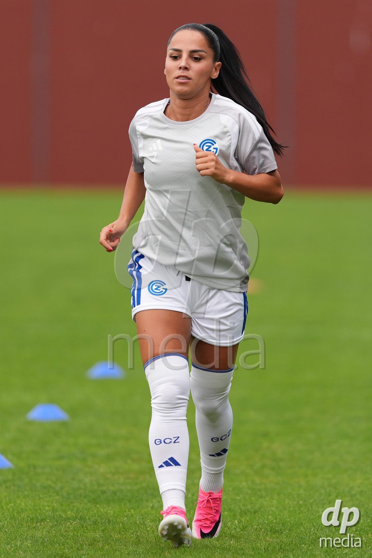 Schweiz: AXA Women's Super League 2026/2027, GC Frauenfussball vs FC Rapperswil-Jona - Stadion Letzigrund, Zürich: Qendresa Krasniqi (9 Grasshoppers)