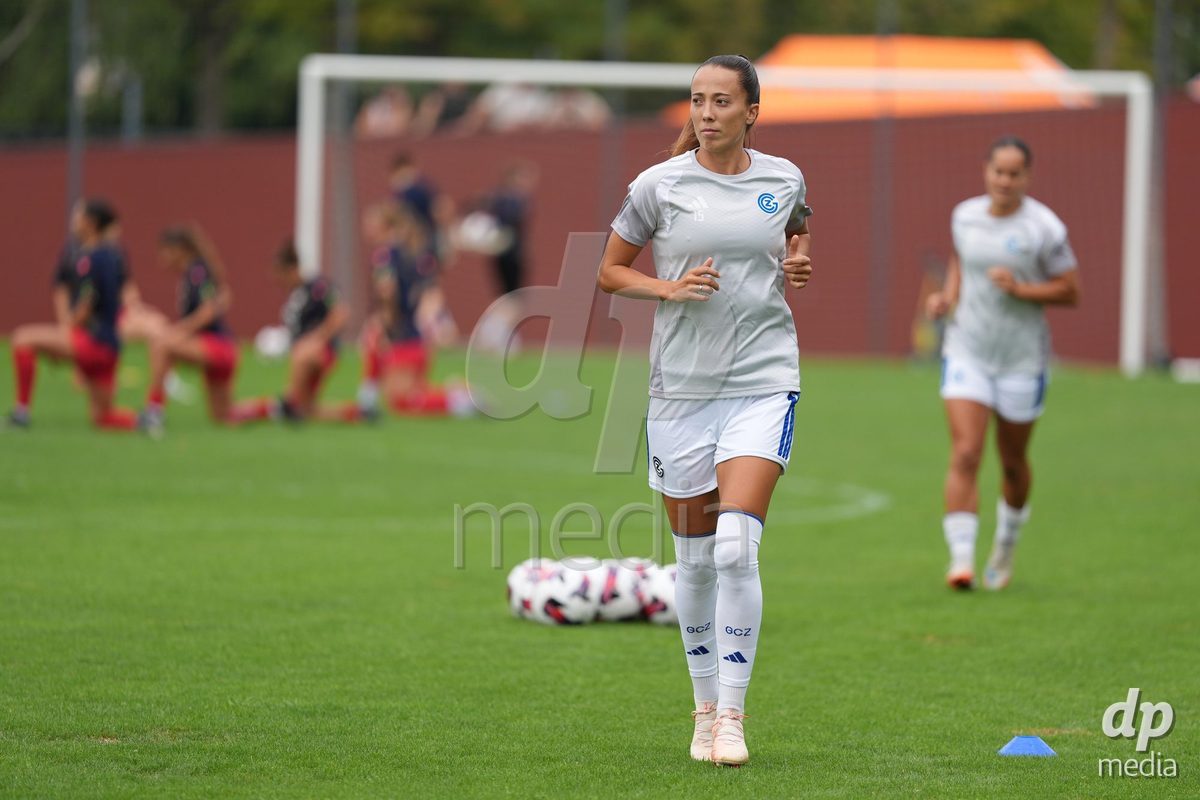 Schweiz: AXA Women's Super League 2026/2027, GC Frauenfussball vs FC Rapperswil-Jona - Stadion Letzigrund, Zürich: Marta Cazalla Garcia (15 Grasshoppers)