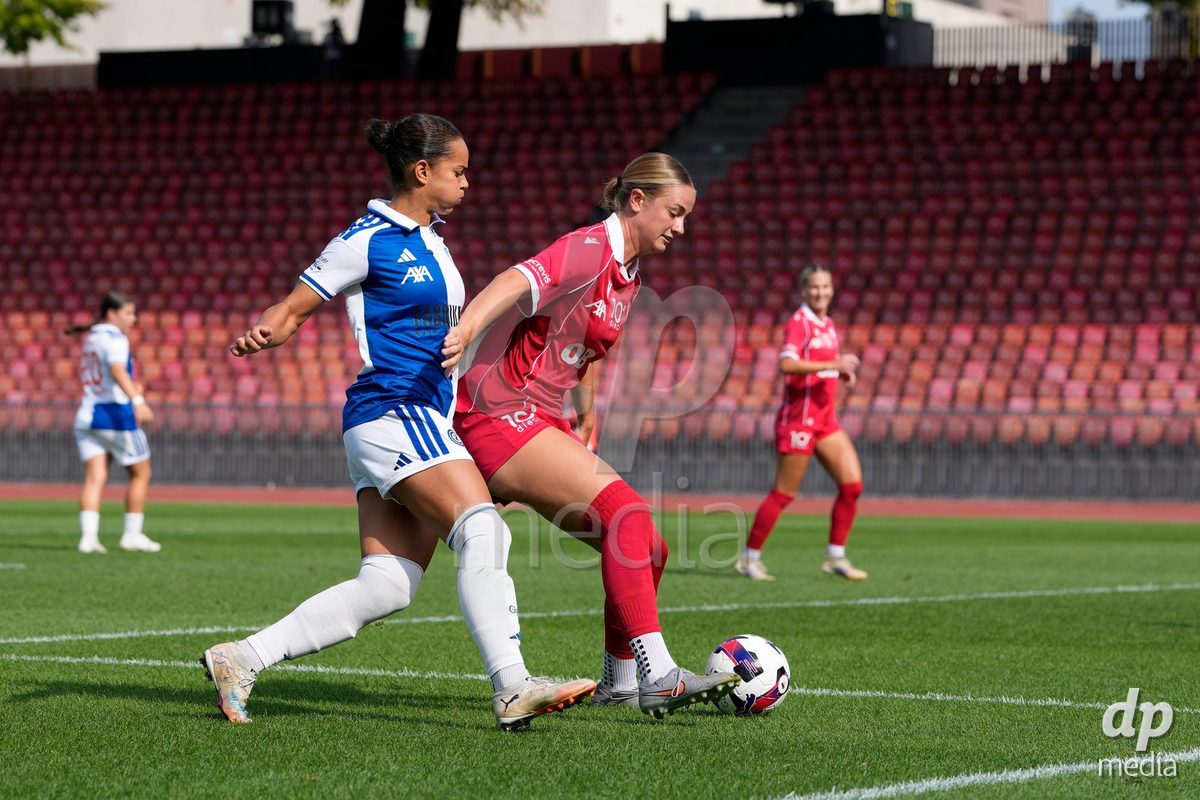 Schweiz: AXA Women's Super League 2026/2027, GC Frauenfussball vs FC Rapperswil-Jona - Stadion Letzigrund, Zürich: Kayla Jay Mckenna (12 Grasshoppers)