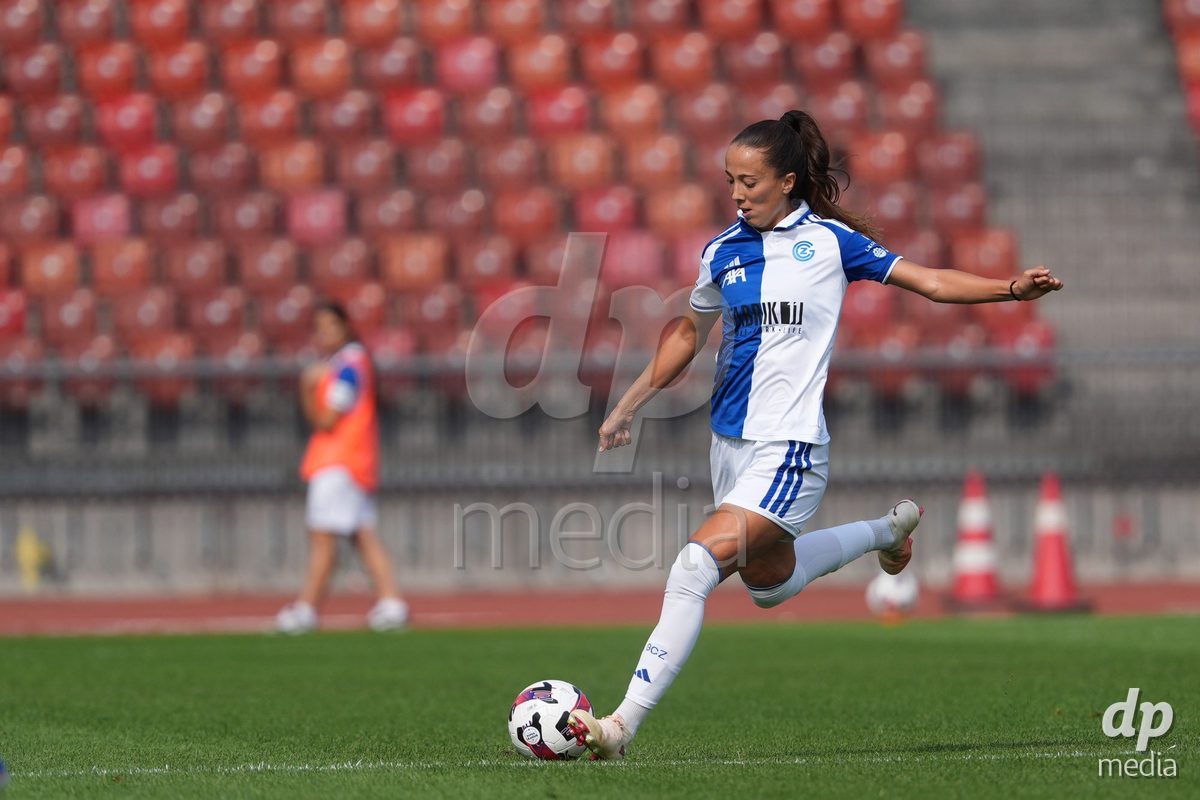 Schweiz: AXA Women's Super League 2026/2027, GC Frauenfussball vs FC Rapperswil-Jona - Stadion Letzigrund, Zürich: Marta Cazalla Garcia (15 Grasshoppers)