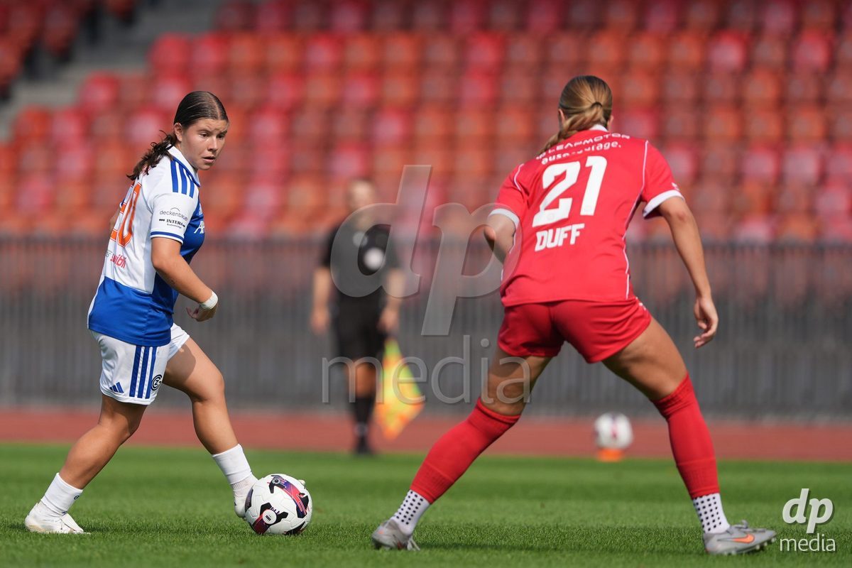 Schweiz: AXA Women's Super League 2026/2027, GC Frauenfussball vs FC Rapperswil-Jona - Stadion Letzigrund, Zürich: Michelle Storni (20 Grasshoppers)