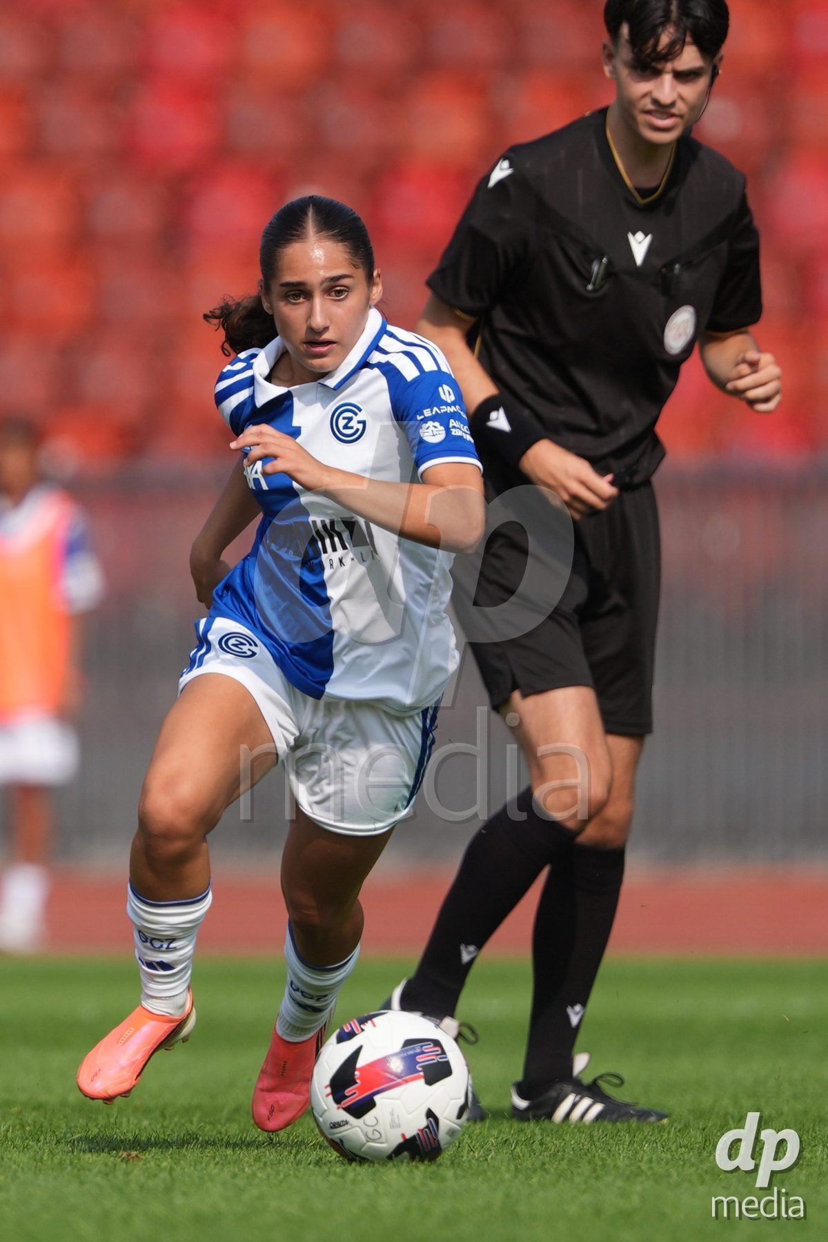 Schweiz: AXA Women's Super League 2026/2027, GC Frauenfussball vs FC Rapperswil-Jona - Stadion Letzigrund, Zürich: Ilaria Nerea Maddaloni (33 Grasshoppers)