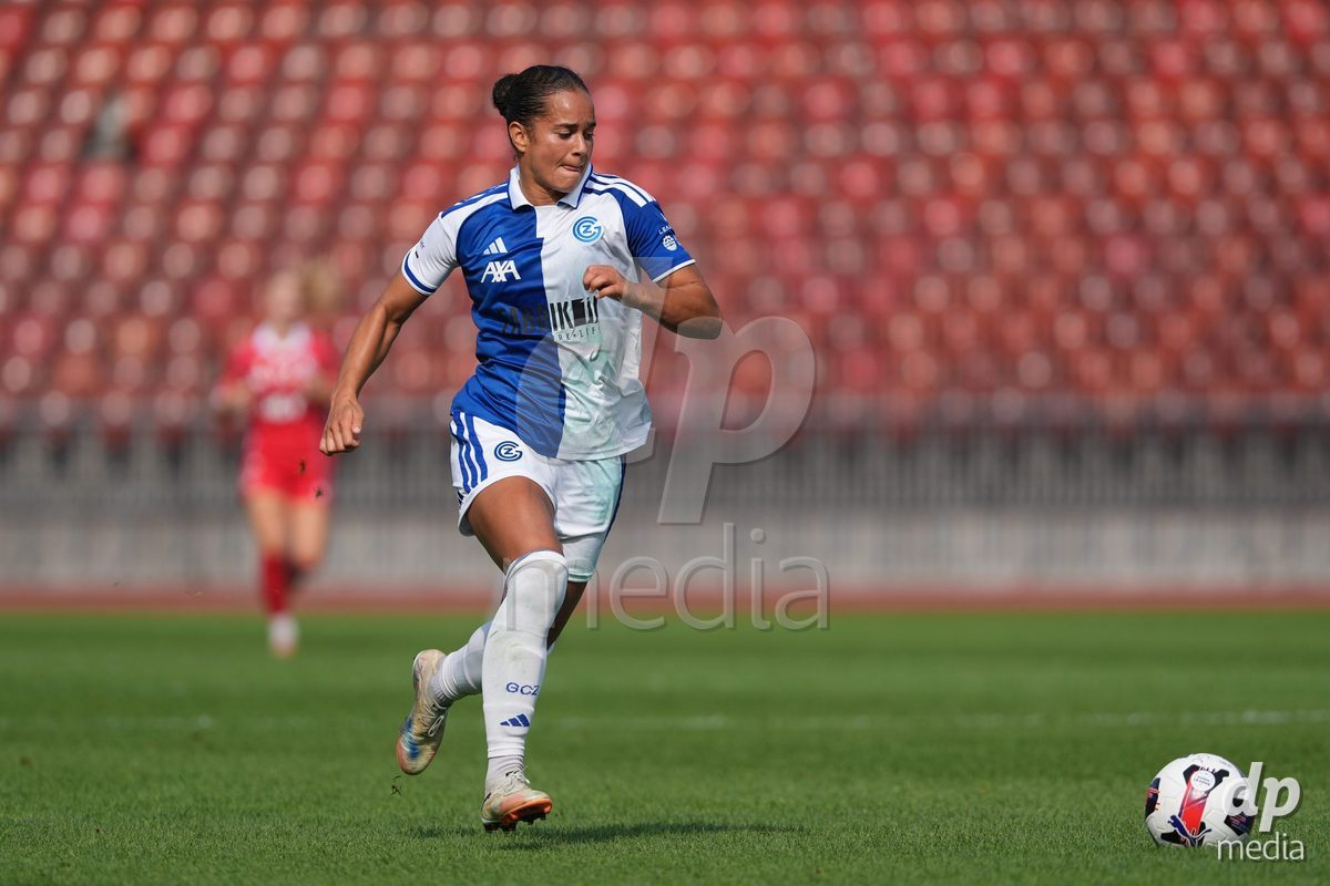 Schweiz: AXA Women's Super League 2026/2027, GC Frauenfussball vs FC Rapperswil-Jona - Stadion Letzigrund, Zürich: Kayla Jay Mckenna (12 Grasshoppers)