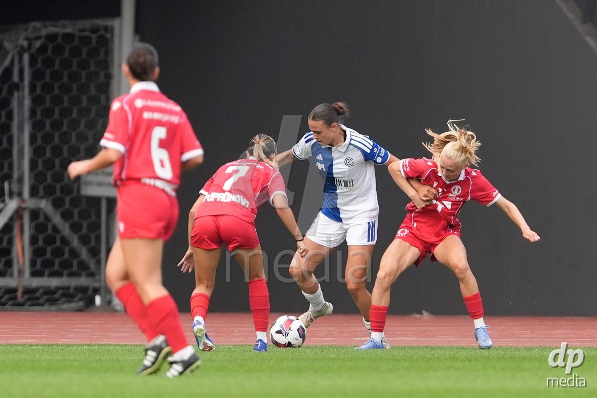 Schweiz: AXA Women's Super League 2026/2027, GC Frauenfussball vs FC Rapperswil-Jona - Stadion Letzigrund, Zürich: Emma Egli (21 Grasshoppers)