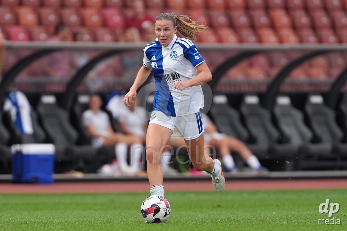 Schweiz: AXA Women's Super League 2026/2027, GC Frauenfussball vs FC Rapperswil-Jona - Stadion Letzigrund, Zürich: Giulia Looser (24 Grasshoppers)