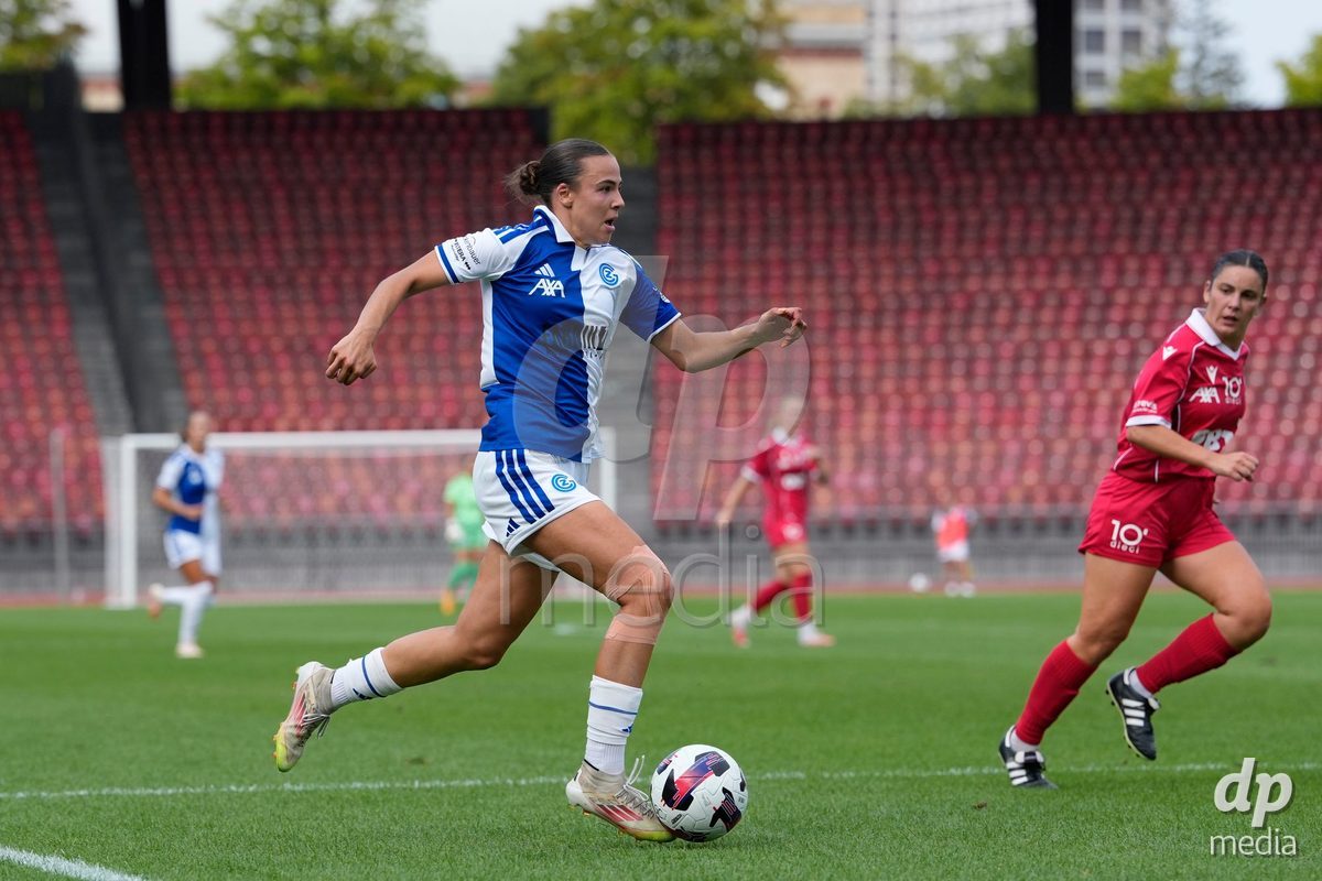 Schweiz: AXA Women's Super League 2026/2027, GC Frauenfussball vs FC Rapperswil-Jona - Stadion Letzigrund, Zürich: Emma Egli (21 Grasshoppers)