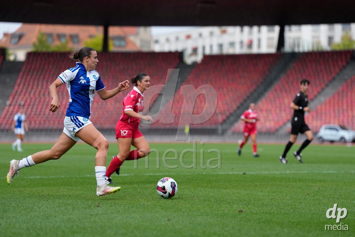Schweiz: AXA Women's Super League 2026/2027, GC Frauenfussball vs FC Rapperswil-Jona - Stadion Letzigrund, Zürich: Emma Egli (21 Grasshoppers)