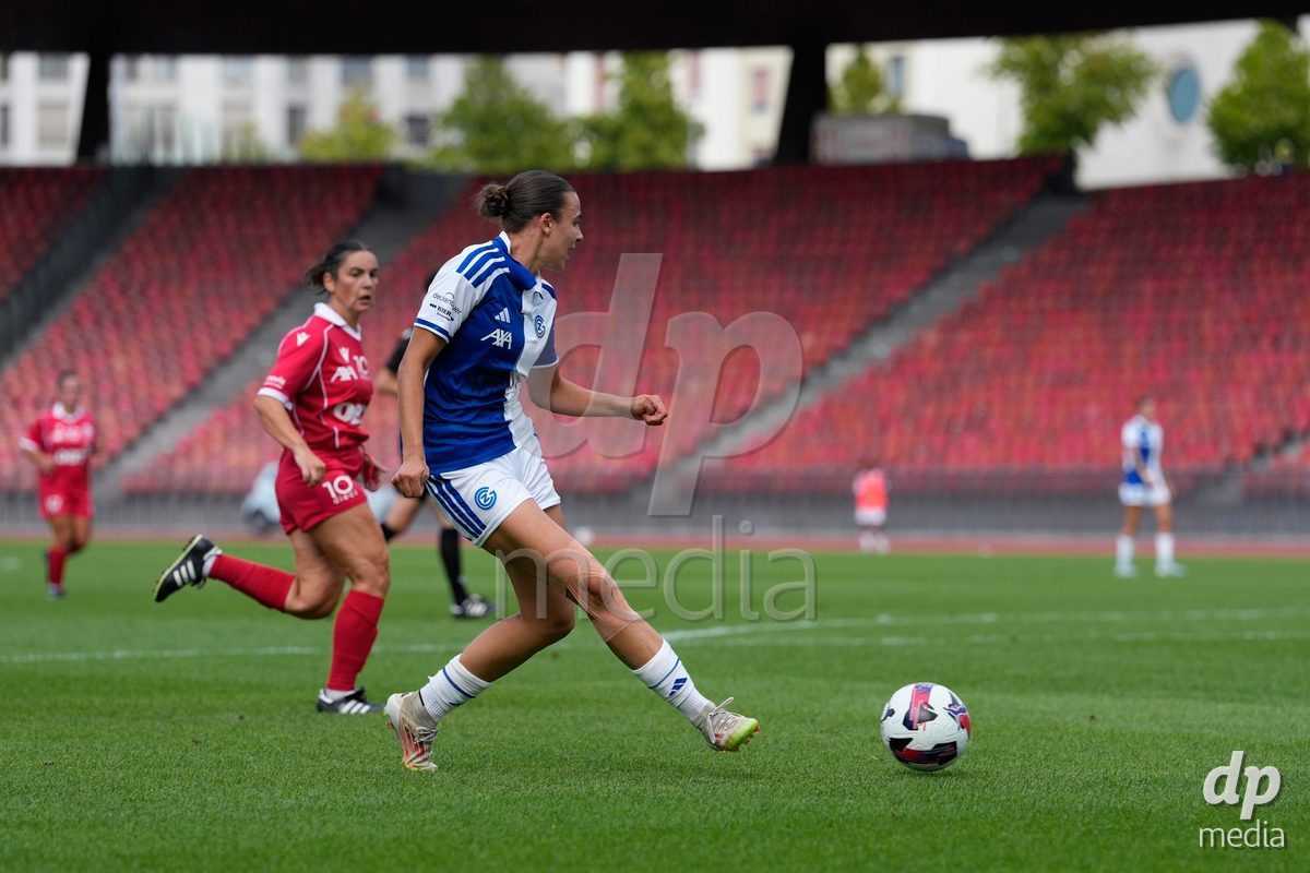 Schweiz: AXA Women's Super League 2026/2027, GC Frauenfussball vs FC Rapperswil-Jona - Stadion Letzigrund, Zürich: Emma Egli (21 Grasshoppers)