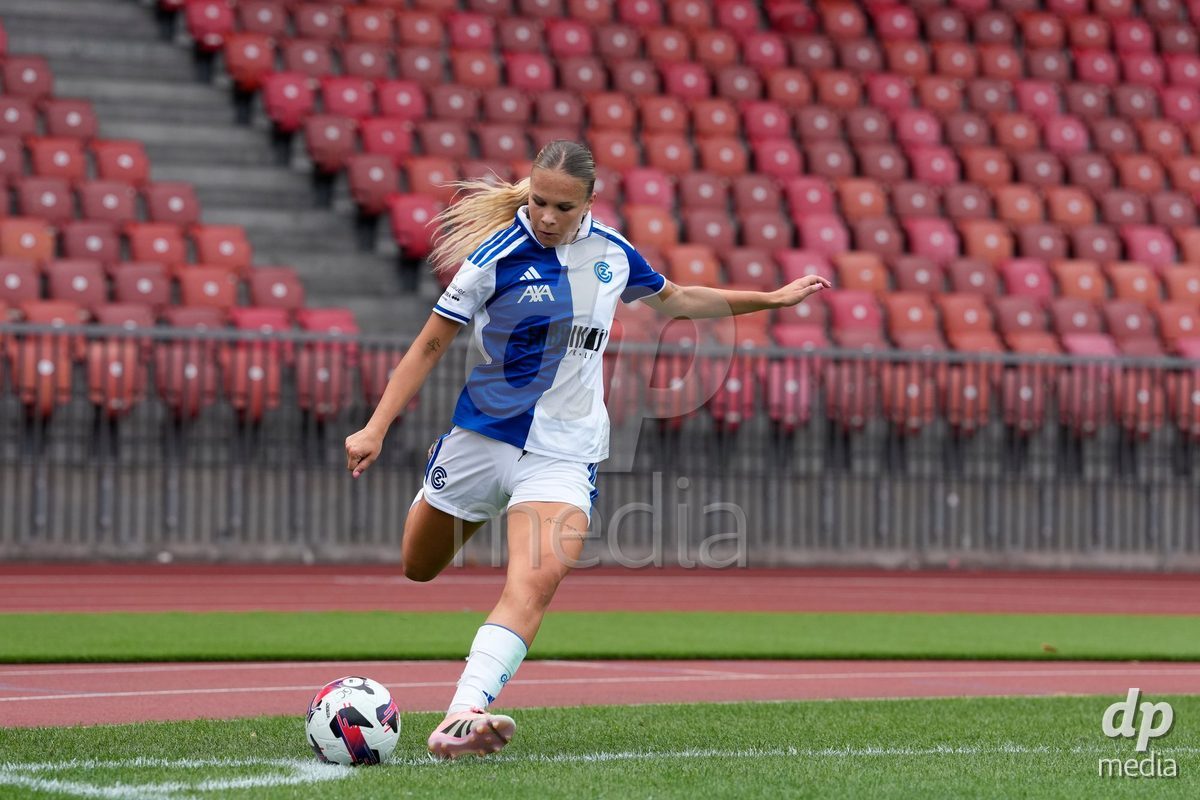 Schweiz: AXA Women's Super League 2026/2027, GC Frauenfussball vs FC Rapperswil-Jona - Stadion Letzigrund, Zürich: Ella Ljustina (8 Grasshoppers)