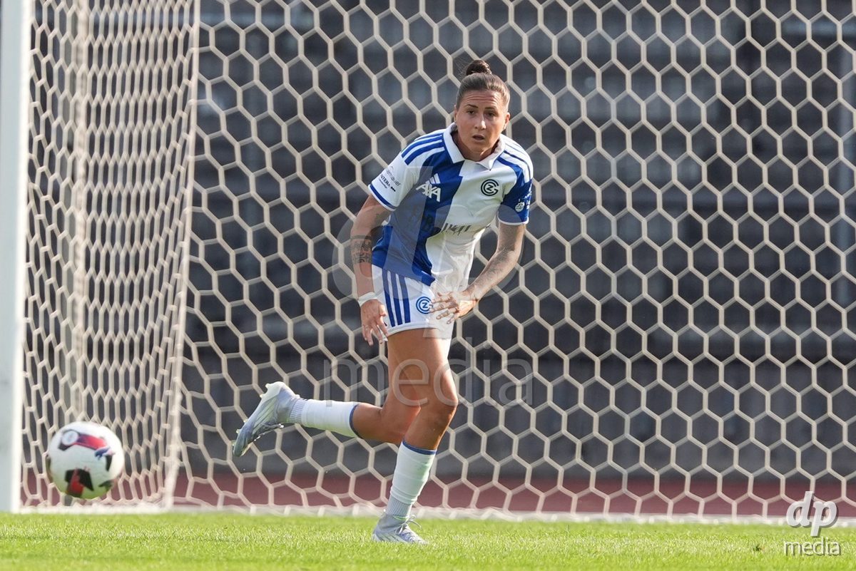 Schweiz: AXA Women's Super League 2026/2027, GC Frauenfussball vs FC Rapperswil-Jona - Stadion Letzigrund, Zürich: Melanie Müller - Melanie Muller (27 Grasshoppers)
