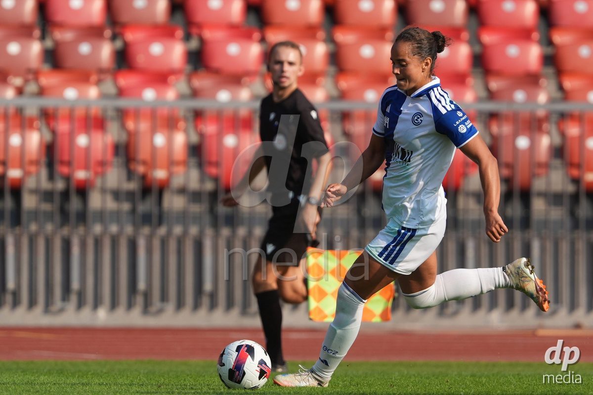 Schweiz: AXA Women's Super League 2026/2027, GC Frauenfussball vs FC Rapperswil-Jona - Stadion Letzigrund, Zürich: Kayla Jay Mckenna (12 Grasshoppers)