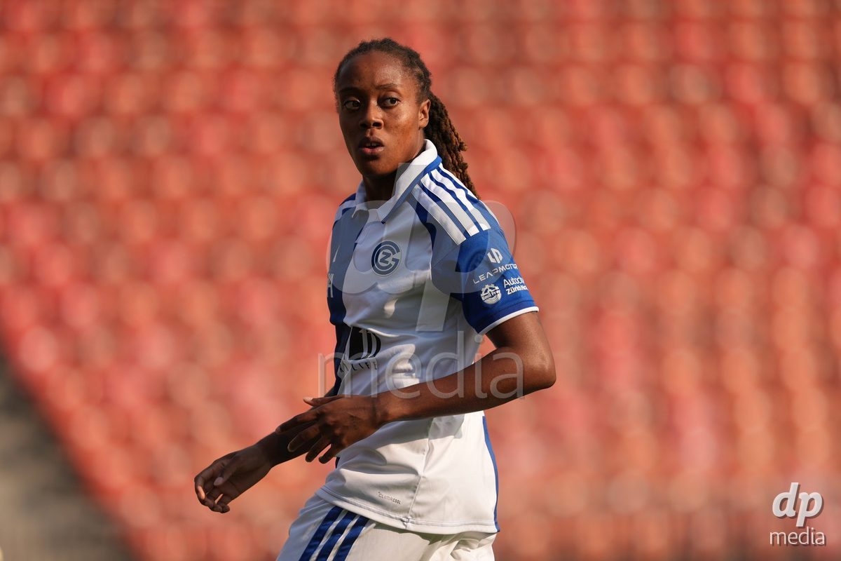 Schweiz: AXA Women's Super League 2026/2027, GC Frauenfussball vs FC Rapperswil-Jona - Stadion Letzigrund, Zürich: Paige Alicia Bailey Gayle (14 Grasshoppers)