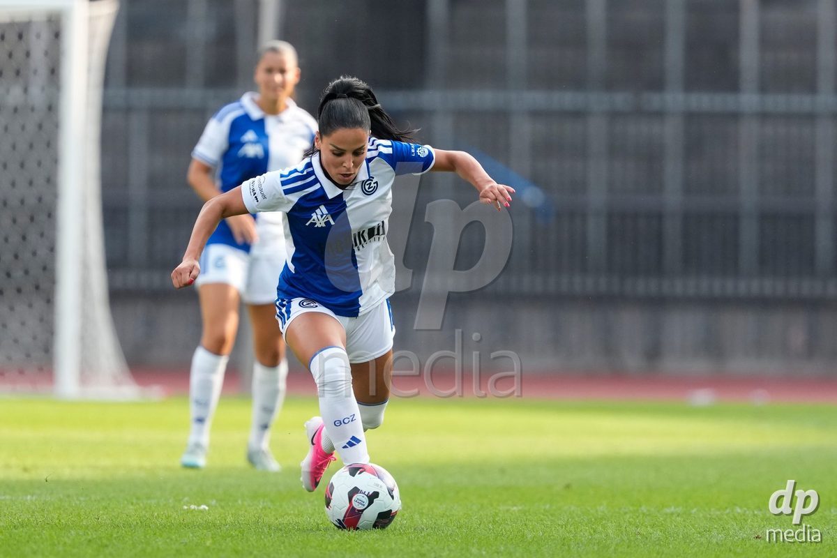 Schweiz: AXA Women's Super League 2026/2027, GC Frauenfussball vs FC Rapperswil-Jona - Stadion Letzigrund, Zürich: Qendresa Krasniqi (9 Grasshoppers)