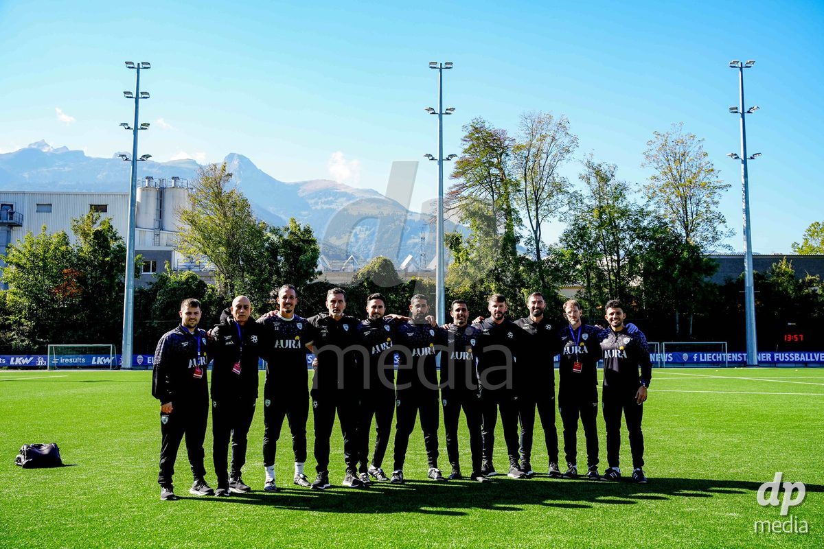 SCHAAN, LIECHTENSTEIN - OCTOBER 12: Israel after the UEFA European Under-17 Qualifier match between Israel and Switzerland at LFV Campus Rheinwiese on October 12, 2026 in Schaan, Liechtenstein.