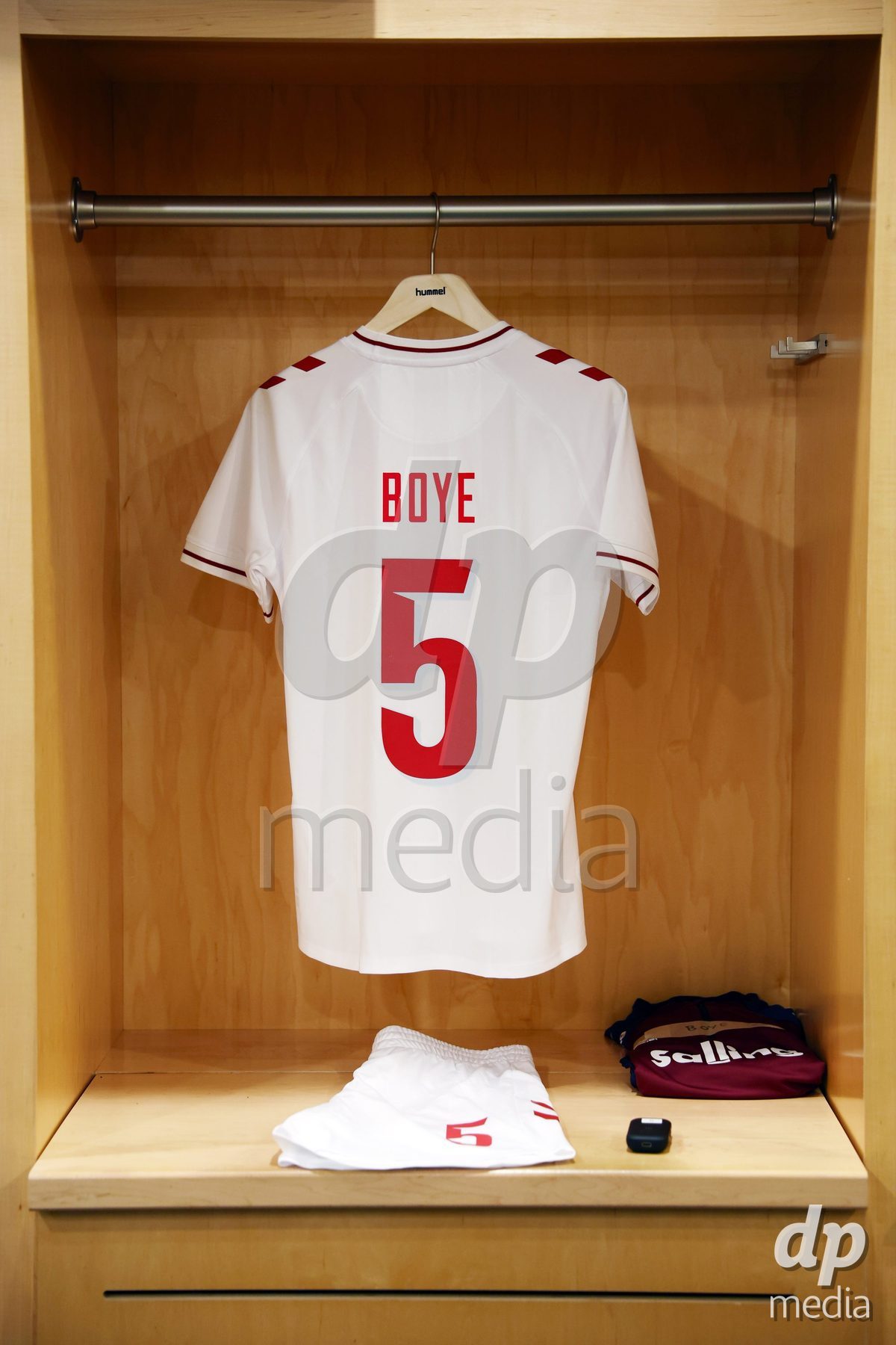 TORONTO, CANADA - OCTOBER 12: Dressing room before the International Friendly match between Canada and Denmark at BMO Field on October 12, 2026 in Toronto, Canada.