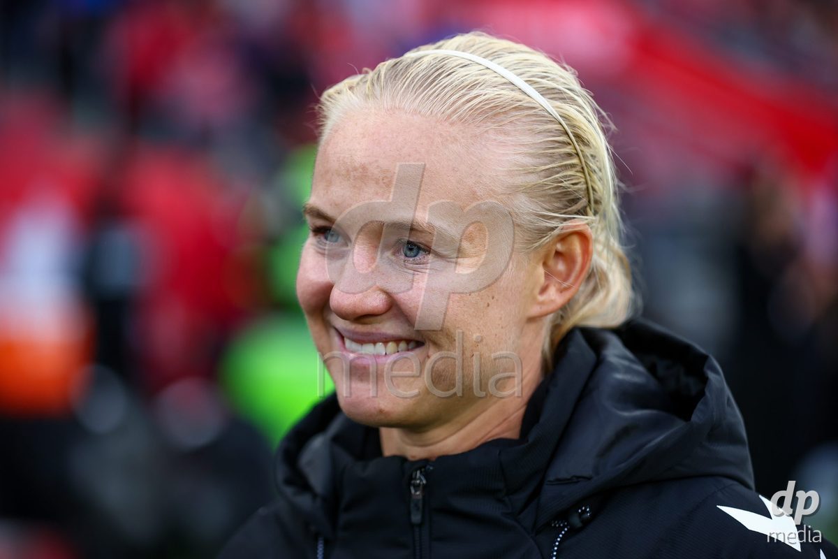 TORONTO, CANADA - OCTOBER 12: Pernille Harder of Denmark after the International Friendly match between Canada and Denmark at BMO Field on October 12, 2026 in Toronto, Canada.