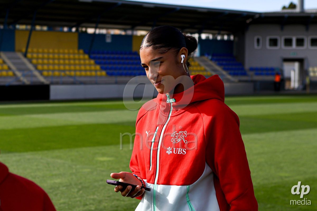 09.10.2026; Mezokovesd, Fussball - UEFA Women's European Qualifiers Playoff Round 1- Israel vs Schweiz: Sydney Schertenleib (SUI) (Pal Gollner/)