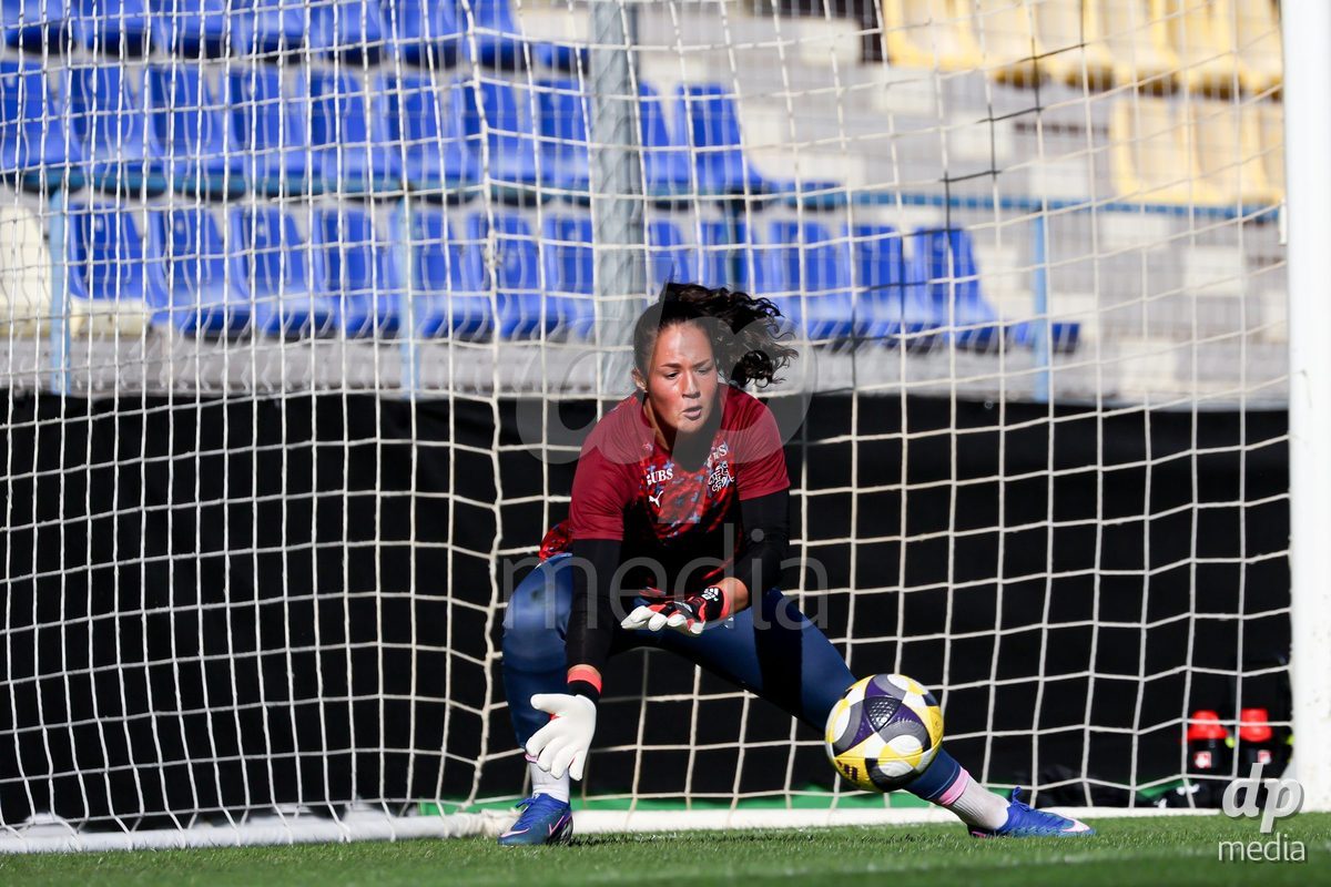 09.10.2026; Mezokovesd, Fussball - UEFA Women's European Qualifiers Playoff Round 1- Israel vs Schweiz: Livia Peng (SUI)(Pal Gollner/)