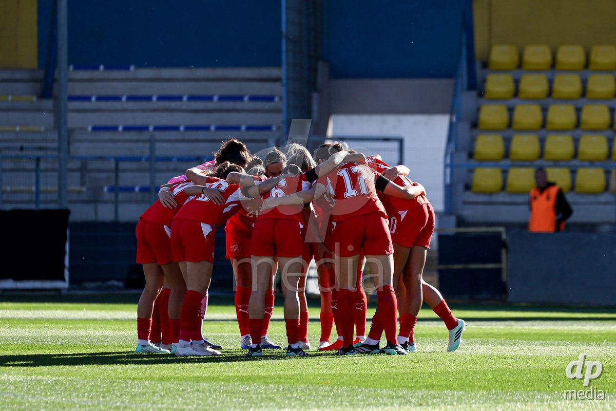 09.10.2026; Mezokovesd, Fussball - UEFA Women's European Qualifiers Playoff Round 1- Israel vs Schweiz: Spielerinnen der Schweizer Nationalmannschaft(Pal Gollner/)