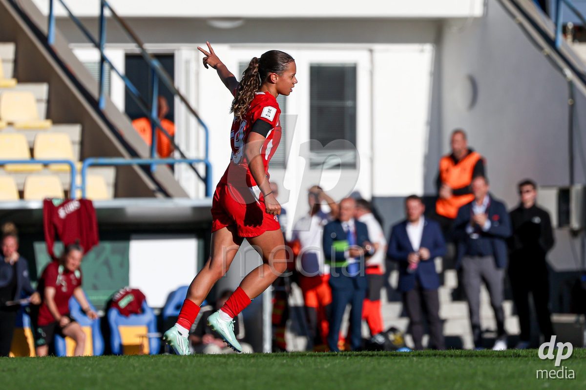 09.10.2026; Mezokovesd, Fussball - UEFA Women's European Qualifiers Playoff Round 1- Israel vs Schweiz: Iman Beney (SUI)(Pal Gollner/)