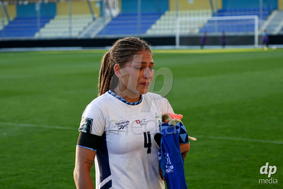 09.10.2026; Mezokovesd, Fussball - UEFA Women's European Qualifiers Playoff Round 1- Israel vs Schweiz: Itaf Alkisi (ISR)(Pal Gollner/)