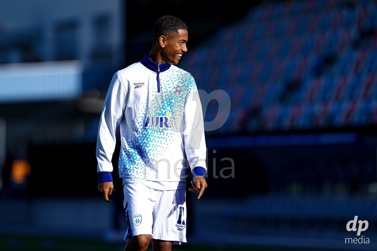 SCHAAN, LIECHTENSTEIN - OCTOBER 15: Players of Israel arrival during the UEFA European Under-17 Qualifier match between Spain and Israel at LFV Campus Rheinwiese on October 15, 2026 in Schaan, Liechtenstein.