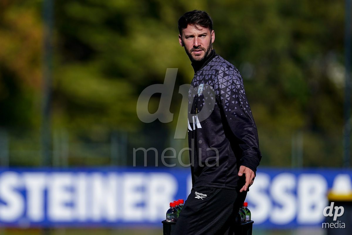 SCHAAN, LIECHTENSTEIN - OCTOBER 15: Staff of Israel during the UEFA European Under-17 Qualifier match between Spain and Israel at LFV Campus Rheinwiese on October 15, 2026 in Schaan, Liechtenstein.