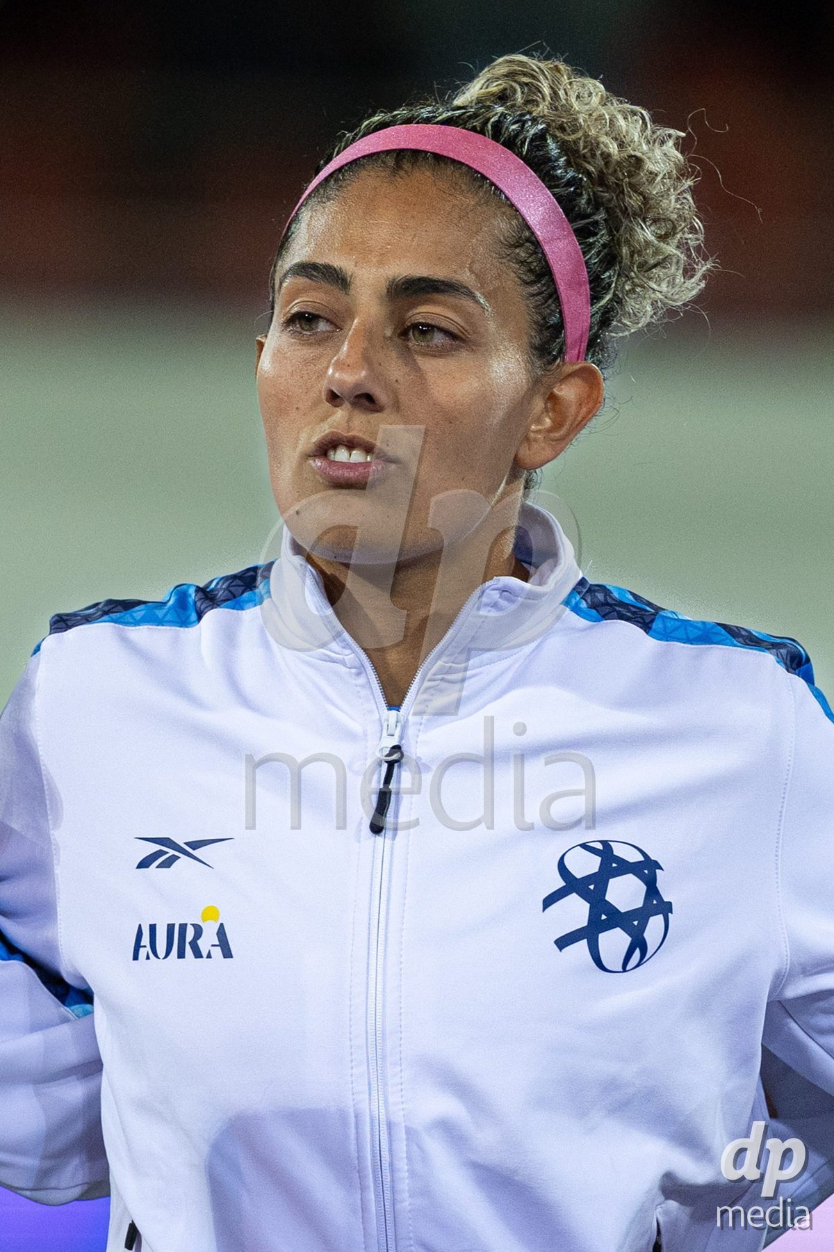 SION, SWITZERLAND, OCTOBER 13 : Marian Awad of Israel during the FIFA Women's World Cup 2027 Women's European Qualifiers Play-offs game between Switzerland and Israel at Stade de Tourbillon on October 13, 2026 in Sion, Switzerland.