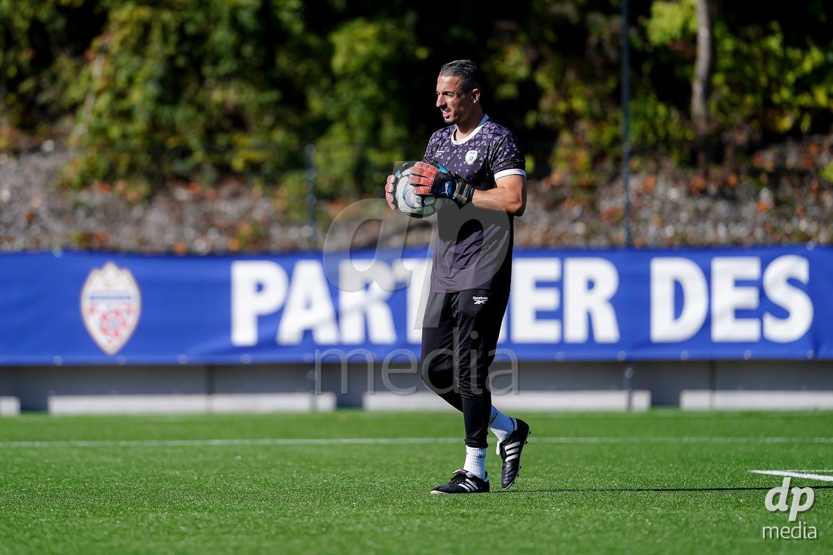 SCHAAN, LIECHTENSTEIN - OCTOBER 15: Staff of Israel during the UEFA European Under-17 Qualifier match between Spain and Israel at LFV Campus Rheinwiese on October 15, 2026 in Schaan, Liechtenstein.