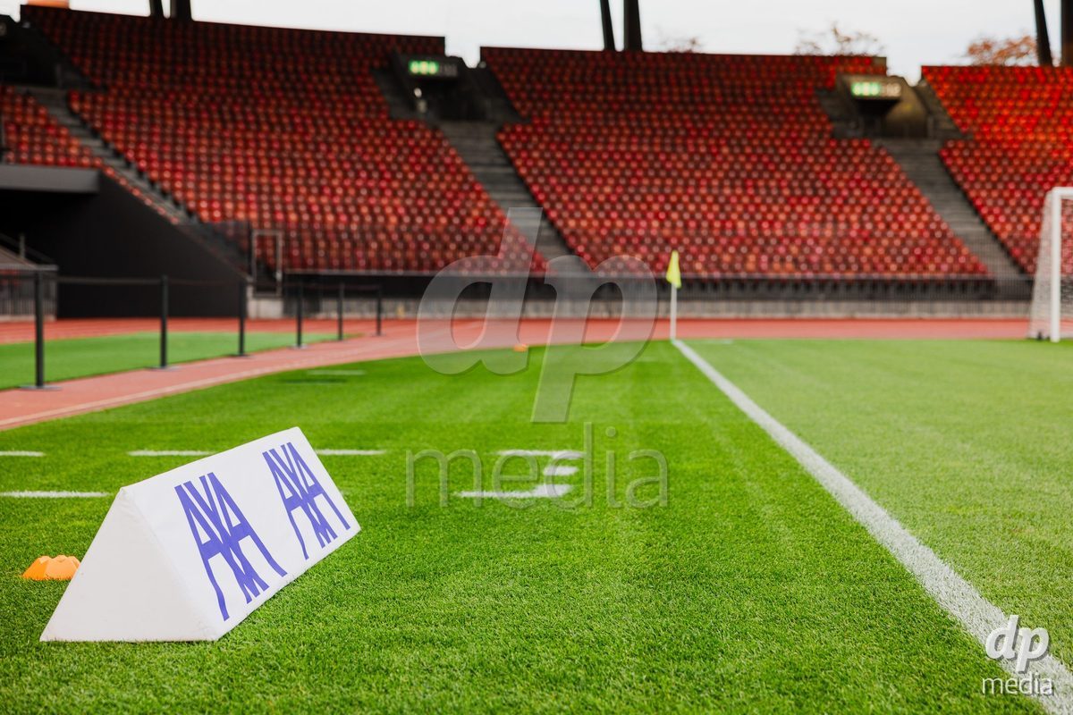 ZURICH, SWITZERLAND - OCTOBER 16: General view and action during the AXA Women's Super League match between FC Zurich and FC St. Gallen 1879 at Letzigrund on October 16, 2026 in Zurich, Switzerland.