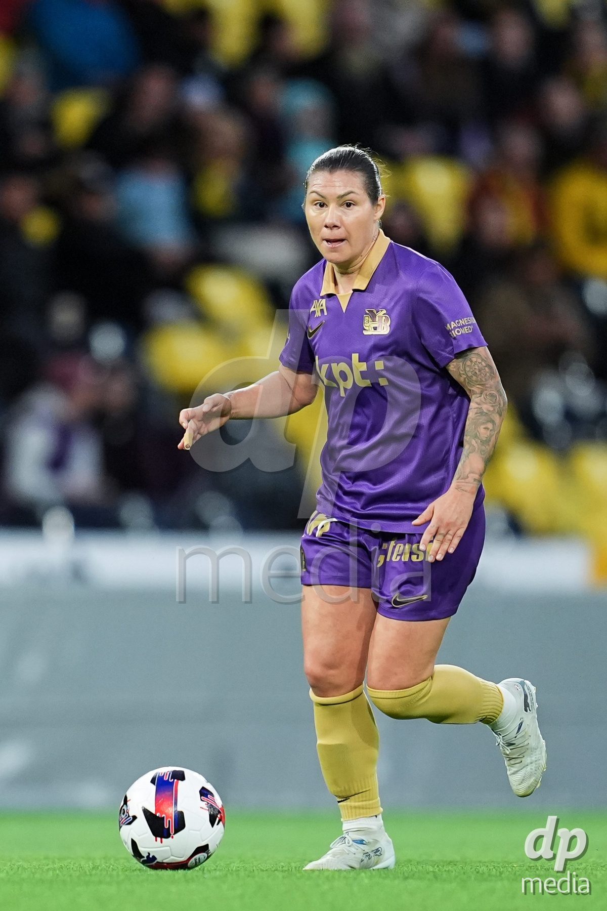 BERN, SWITZERLAND - OCTOBER 17: Ramona Bachmann of BSC YB Frauen controls the ball during the AXA Women's Super League match between BSC YB Frauen and GC Frauenfussball at Wankdorf Stadion on October 17, 2026 in Bern, Switzerland.