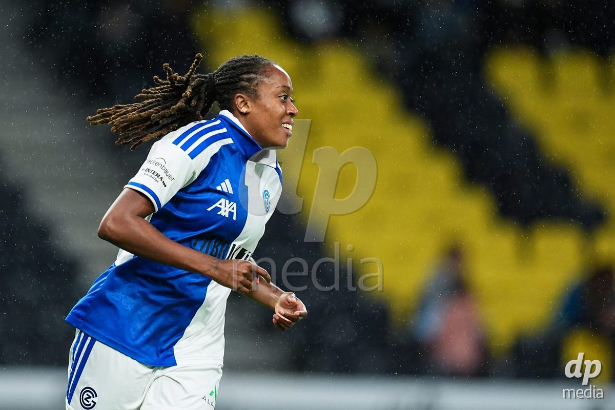 BERN, SWITZERLAND - OCTOBER 17: Paige Bailey Gayle of GC Frauenfussball  during the AXA Women's Super League match between BSC YB Frauen and GC Frauenfussball at Wankdorf Stadion on October 17, 2026 in Bern, Switzerland.