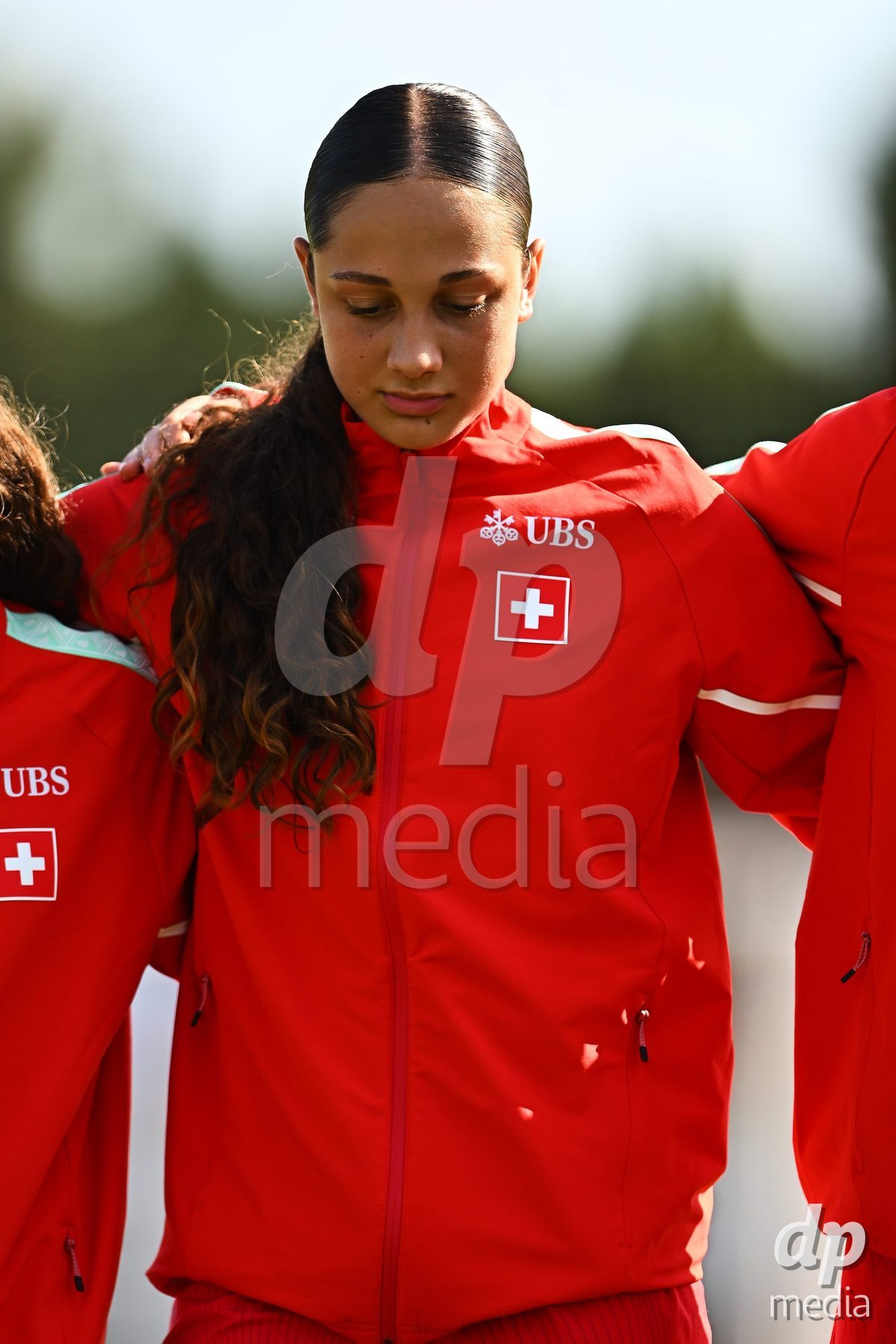 OLIVA NOVA, SPAIN - OCTOBER 22: Melissa Mettraux of Switzerland during the International Women's Friendly match between Hungary U17 and Switzerland U17 at Oliva Nova Sports Center on October 22, 2026 in Oliva Nova, Spain.