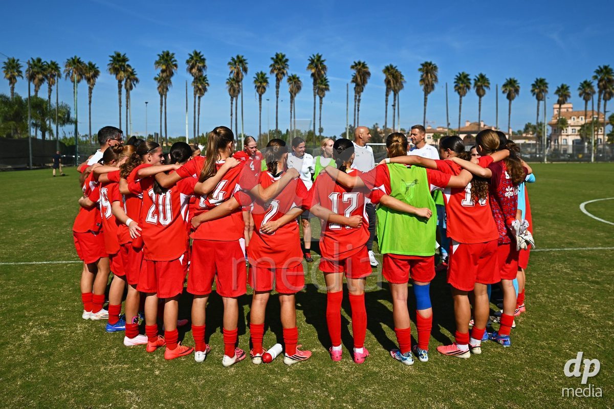 OLIVA NOVA, SPAIN - OCTOBER 22: XXXX during the International Women's Friendly match between Hungary U17 and Switzerland U17 at Oliva Nova Sports Center on October 22, 2026 in Oliva Nova, Spain.