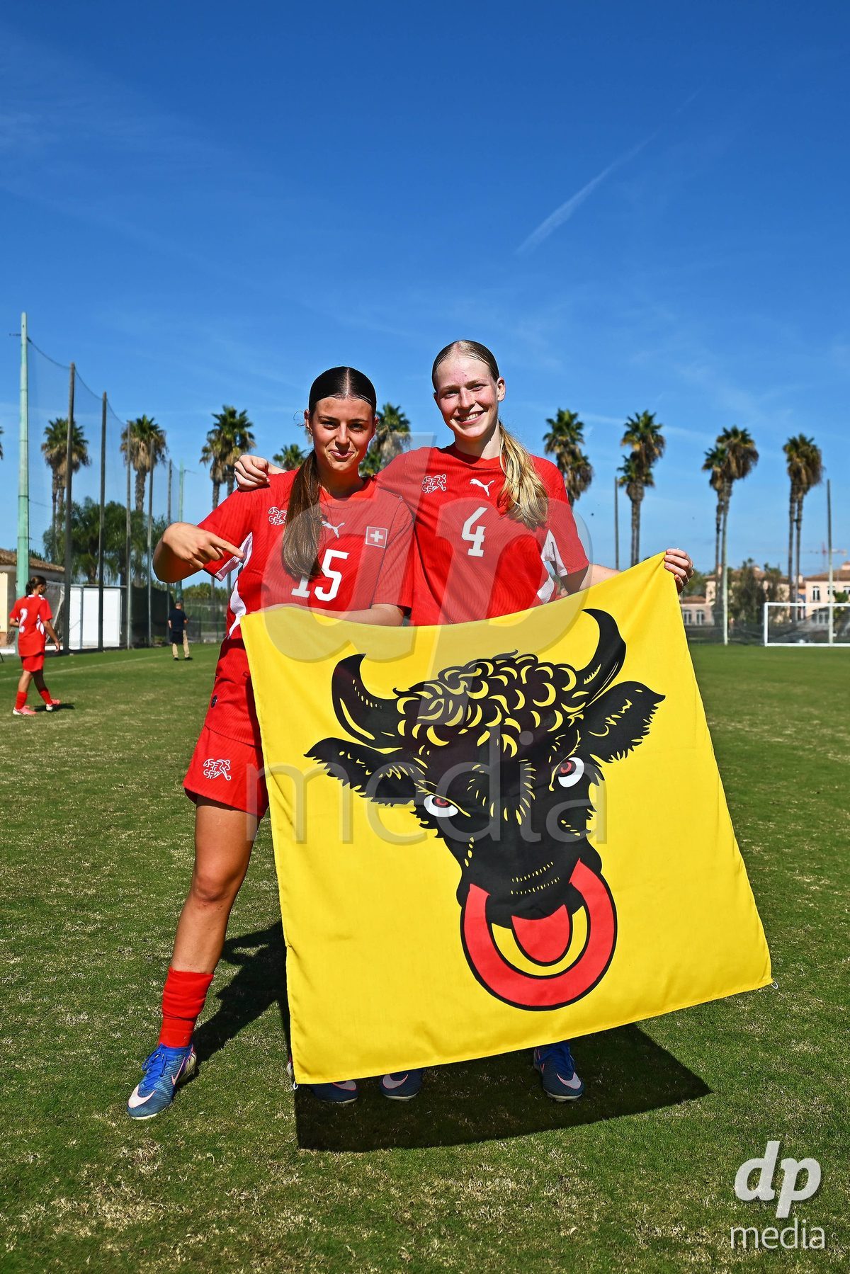 OLIVA NOVA, SPAIN - OCTOBER 22: XXXX during the International Women's Friendly match between Hungary U17 and Switzerland U17 at Oliva Nova Sports Center on October 22, 2026 in Oliva Nova, Spain.