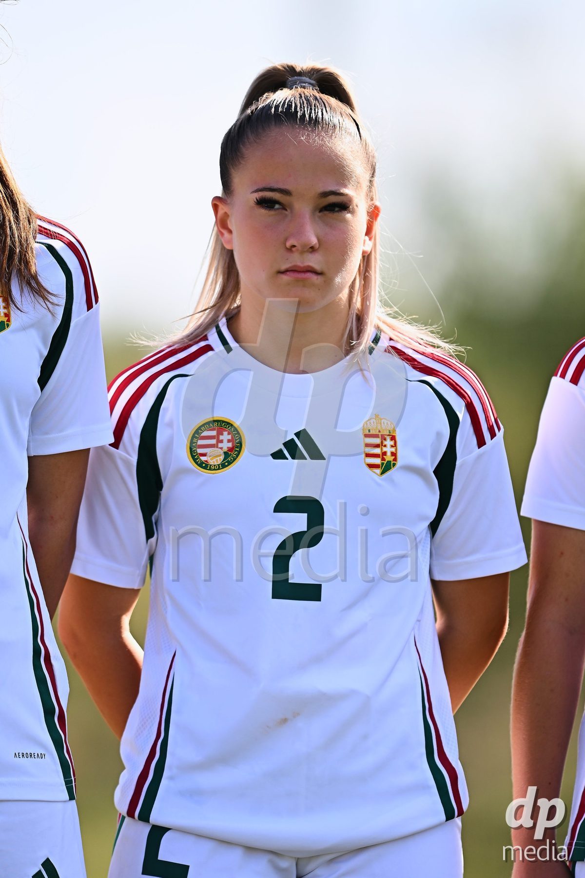 OLIVA NOVA, SPAIN - OCTOBER 22: Liza Varga of Hungary during the International Women's Friendly match between Hungary U17 and Switzerland U17 at Oliva Nova Sports Center on October 22, 2026 in Oliva Nova, Spain.