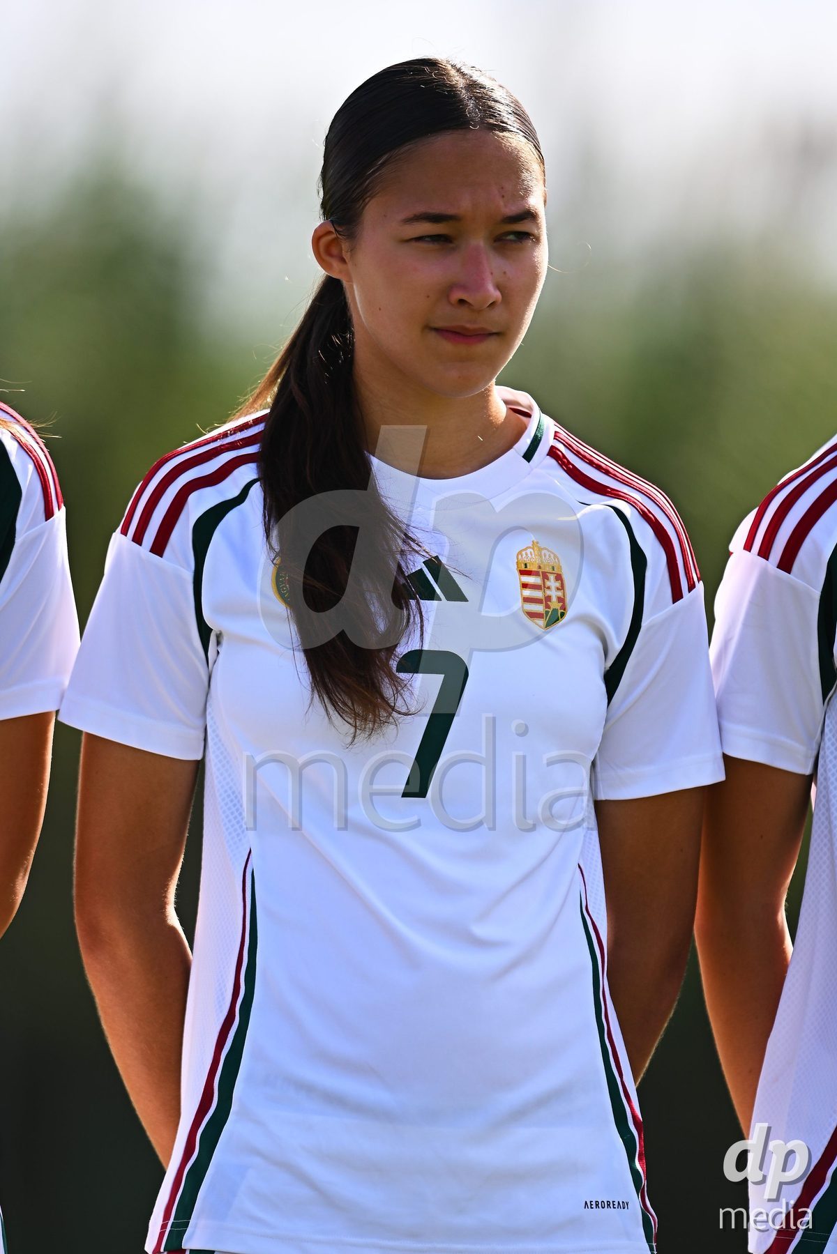 OLIVA NOVA, SPAIN - OCTOBER 22: Lara Toro of Hungary during the International Women's Friendly match between Hungary U17 and Switzerland U17 at Oliva Nova Sports Center on October 22, 2026 in Oliva Nova, Spain.