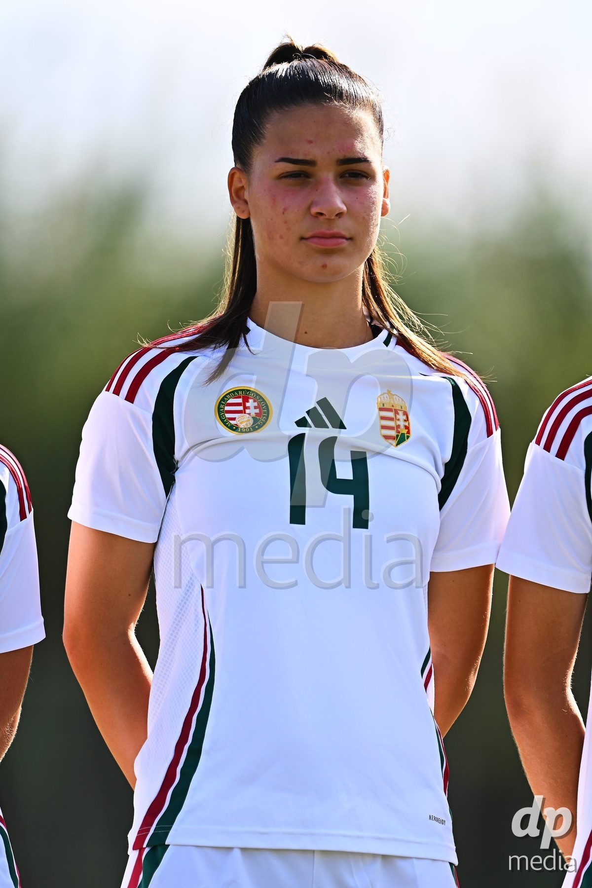 OLIVA NOVA, SPAIN - OCTOBER 22: Sara Kiraly of Hungary during the International Women's Friendly match between Hungary U17 and Switzerland U17 at Oliva Nova Sports Center on October 22, 2026 in Oliva Nova, Spain.