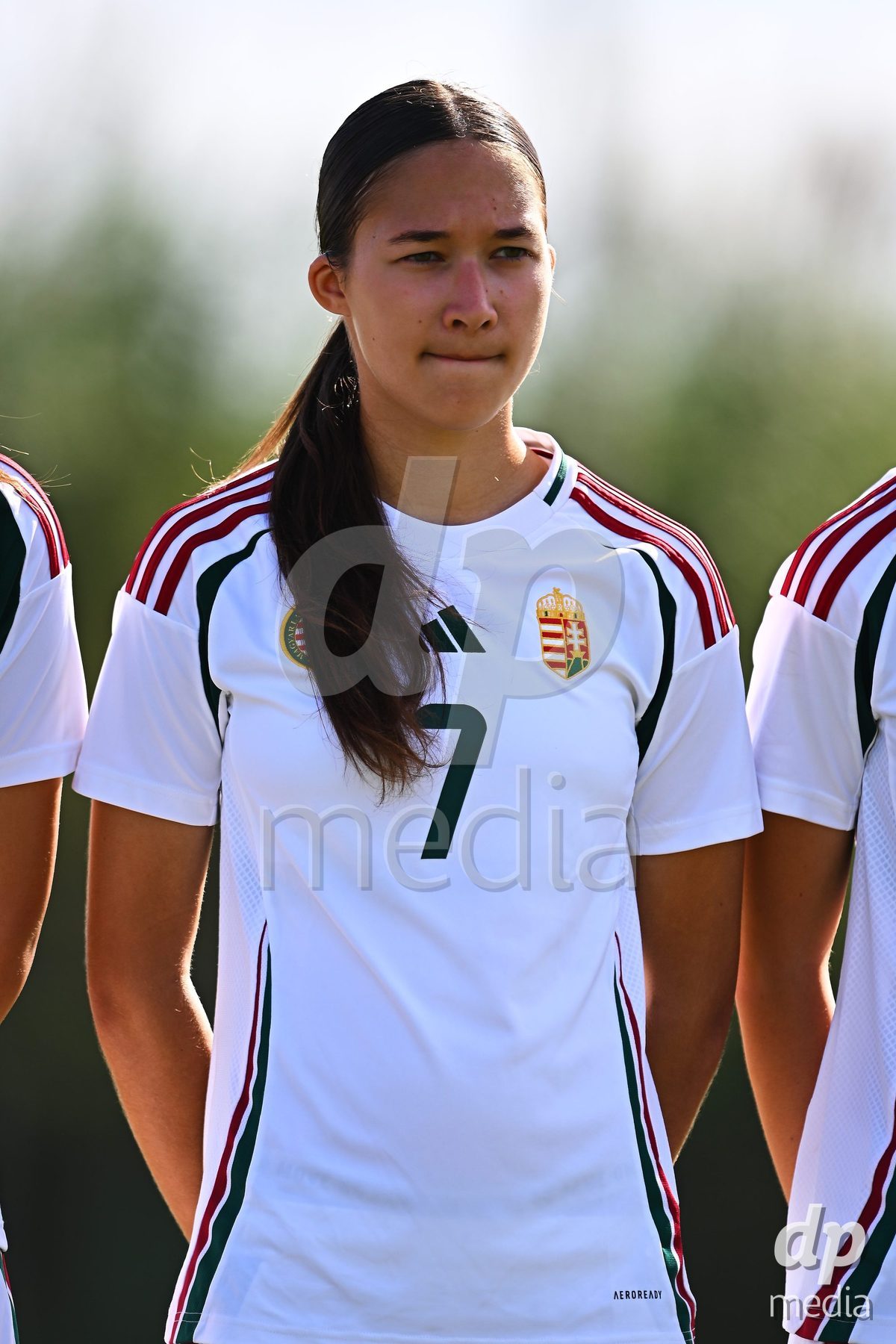 OLIVA NOVA, SPAIN - OCTOBER 22: Lara Toro of Hungary during the International Women's Friendly match between Hungary U17 and Switzerland U17 at Oliva Nova Sports Center on October 22, 2026 in Oliva Nova, Spain.