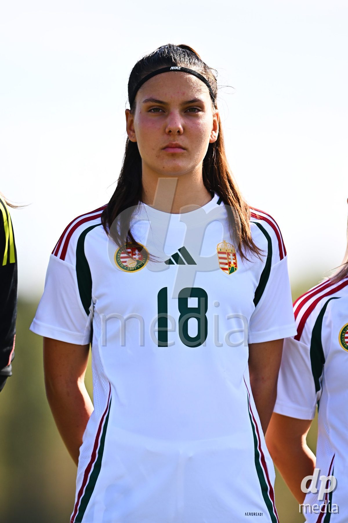 OLIVA NOVA, SPAIN - OCTOBER 22: Virag Sipos-Kiss of Hungary during the International Women's Friendly match between Hungary U17 and Switzerland U17 at Oliva Nova Sports Center on October 22, 2026 in Oliva Nova, Spain.