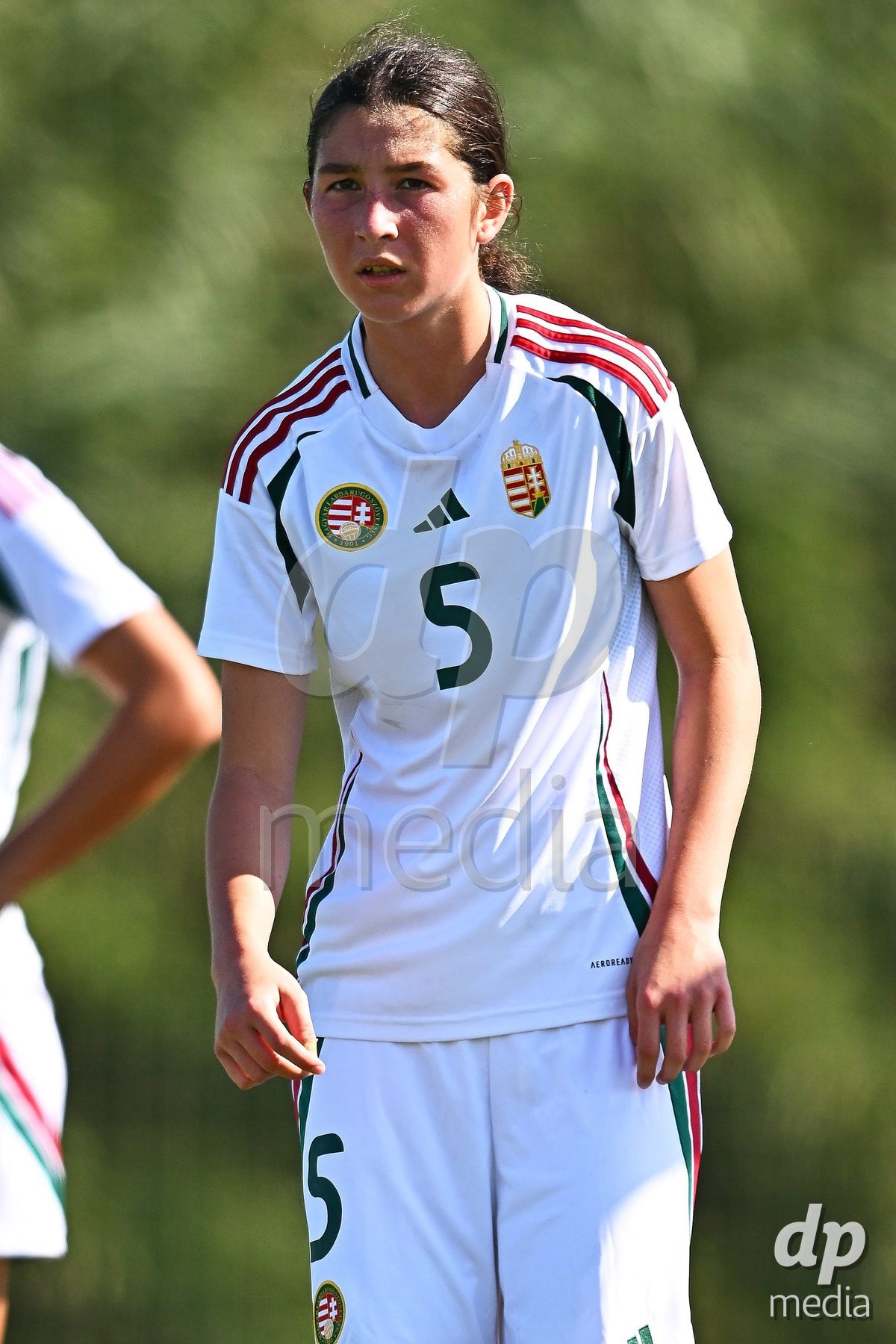 OLIVA NOVA, SPAIN - OCTOBER 22: Eszter Juhasz of Hungary during the International Women's Friendly match between Hungary U17 and Switzerland U17 at Oliva Nova Sports Center on October 22, 2026 in Oliva Nova, Spain.