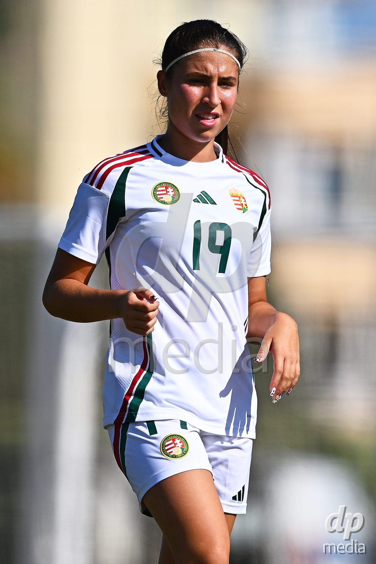OLIVA NOVA, SPAIN - OCTOBER 22: Dorka Palatin of Hungary during the International Women's Friendly match between Hungary U17 and Switzerland U17 at Oliva Nova Sports Center on October 22, 2026 in Oliva Nova, Spain.