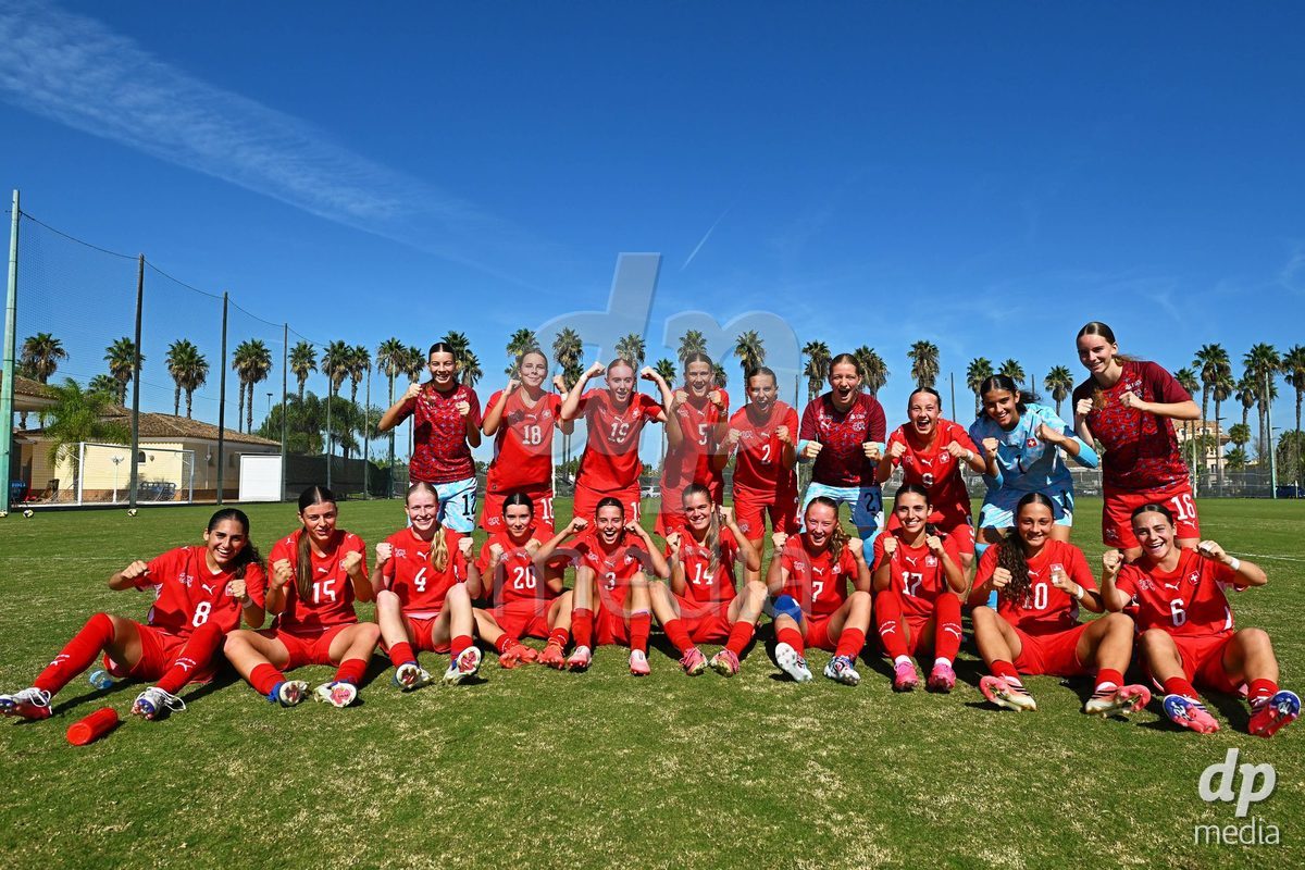 OLIVA NOVA, SPAIN - OCTOBER 22: XXXX during the International Women's Friendly match between Hungary U17 and Switzerland U17 at Oliva Nova Sports Center on October 22, 2026 in Oliva Nova, Spain.