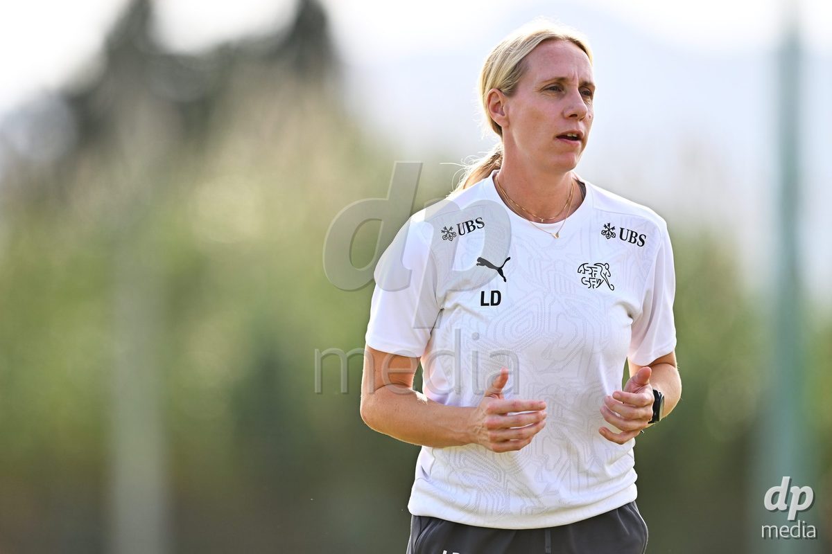 OLIVA NOVA, SPAIN - OCTOBER 24: International Women's Friendly match between Switzerland U17 and Hungary U17 at Oliva Nova Sports Center on October 24, 2026 in Oliva Nova, Spain.