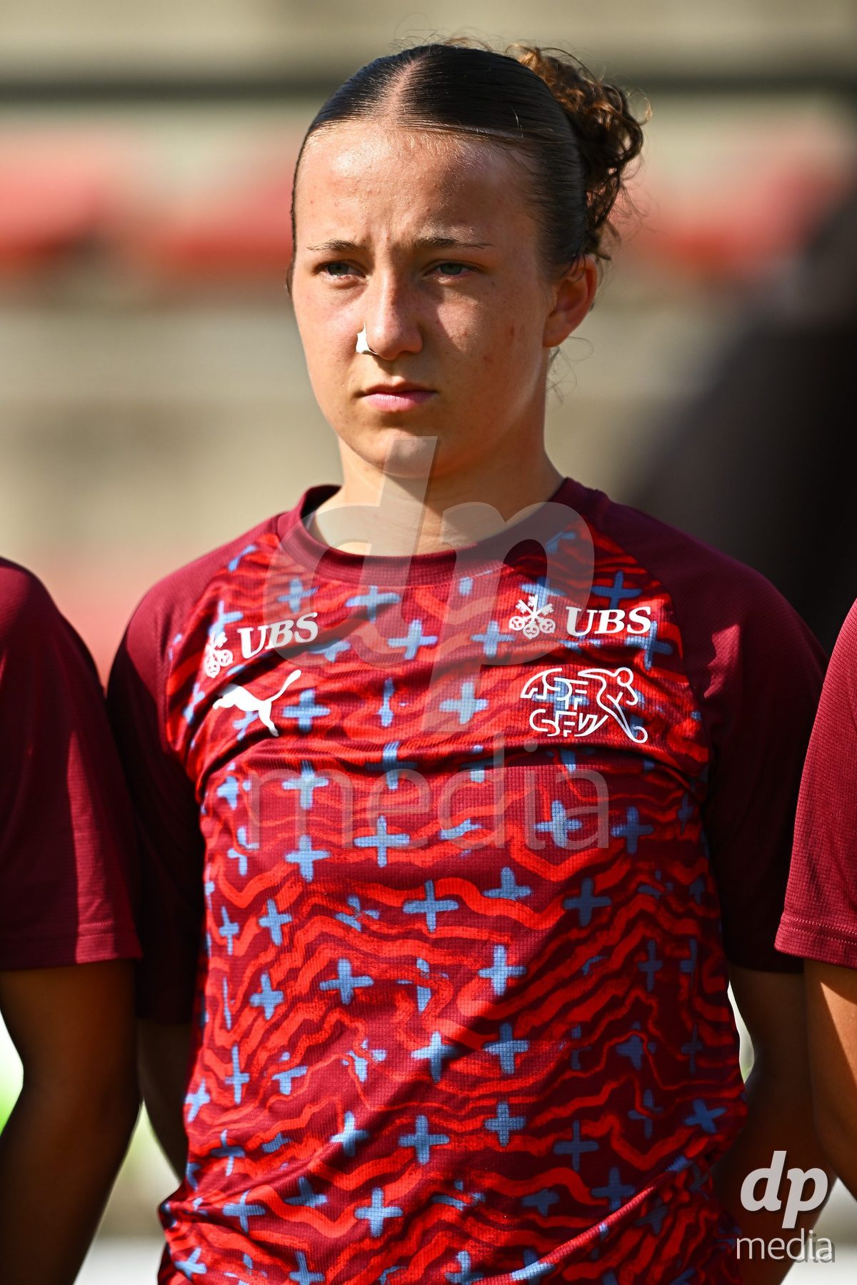 OLIVA NOVA, SPAIN - OCTOBER 24: International Women's Friendly match between Switzerland U17 and Hungary U17 at Oliva Nova Sports Center on October 24, 2026 in Oliva Nova, Spain.