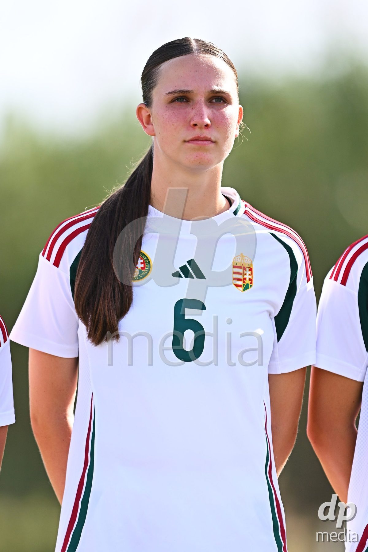 OLIVA NOVA, SPAIN - OCTOBER 24: Lara Toro of Hungary during the International Women's Friendly match between Switzerland U17 and Hungary U17 at Oliva Nova Sports Center on October 24, 2026 in Oliva Nova, Spain.