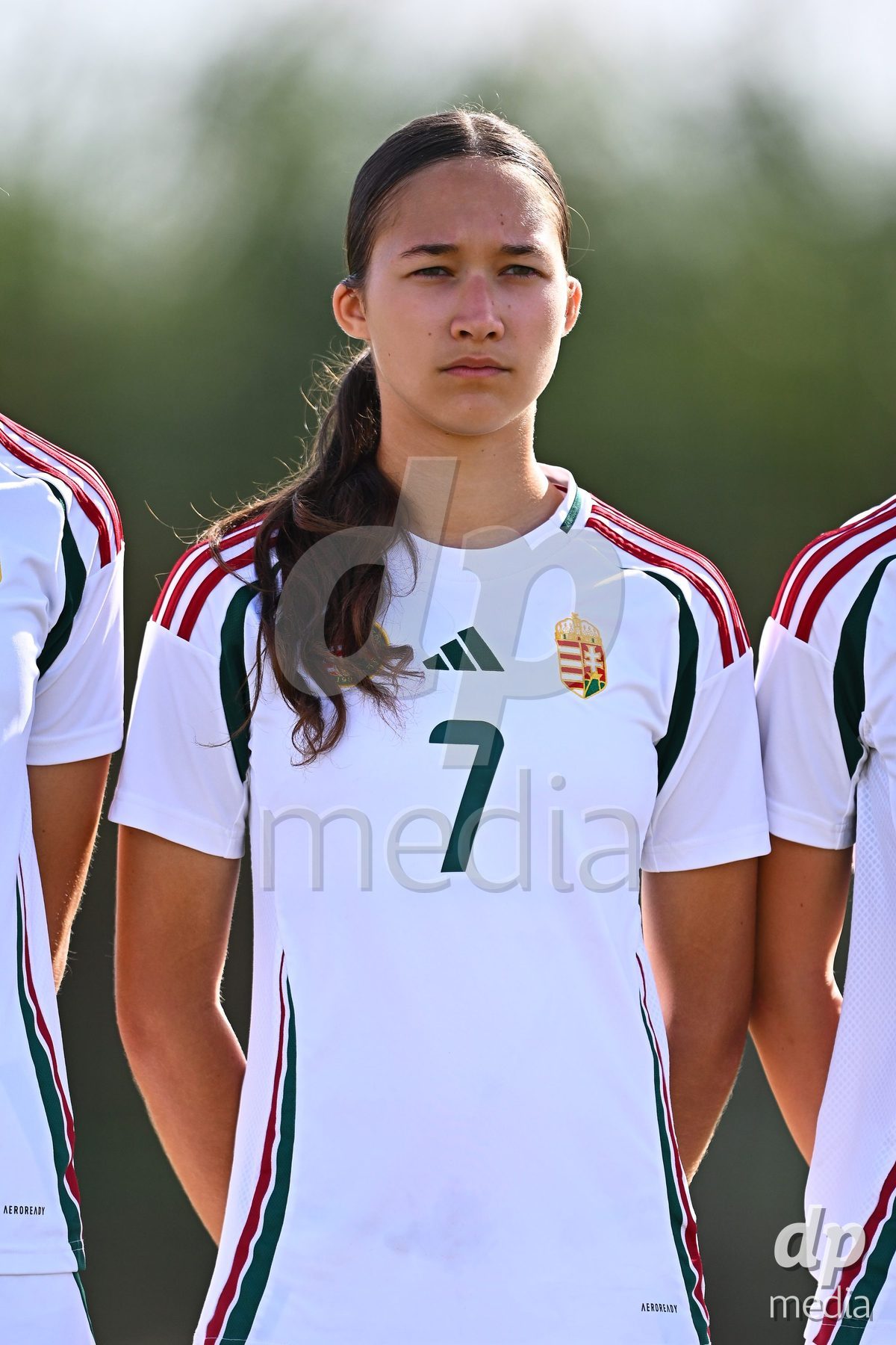 OLIVA NOVA, SPAIN - OCTOBER 24: Lara Toro of Hungary during the International Women's Friendly match between Switzerland U17 and Hungary U17 at Oliva Nova Sports Center on October 24, 2026 in Oliva Nova, Spain.