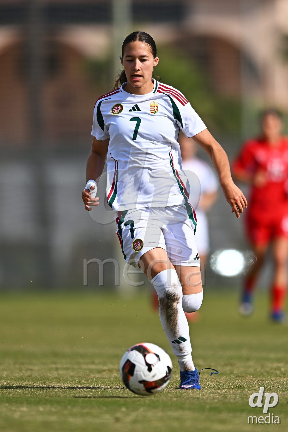 OLIVA NOVA, SPAIN - OCTOBER 24: Lara Toro of Hungary during the International Women's Friendly match between Switzerland U17 and Hungary U17 at Oliva Nova Sports Center on October 24, 2026 in Oliva Nova, Spain.