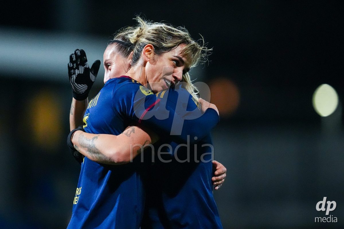 WIL, SWITZERLAND - OCTOBER 24: Natasha Andonova of Servette FC Chenois Feminin celebrates after scoring her teams fourth goal  during the AXA Women's Cup match between FC Wil 1900 and Servette FC Chenois Feminin at Lidl Sportpark on October 24, 2026 in Wil, Switzerland.
