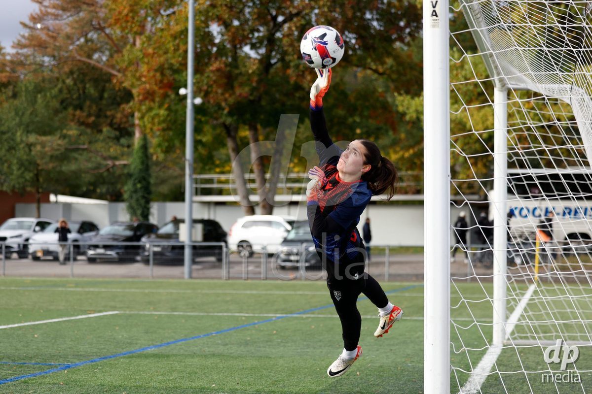 AARAU, SWITZERLAND - OCTOBER 24: Lena Steiner of FC Basel 1893 during the warm up prior the AXA Women's Cup match between FC Aarau Frauen and FC Basel 1893 at Sportanlage Schachen on October 24, 2026 in Aarau, Switzerland.